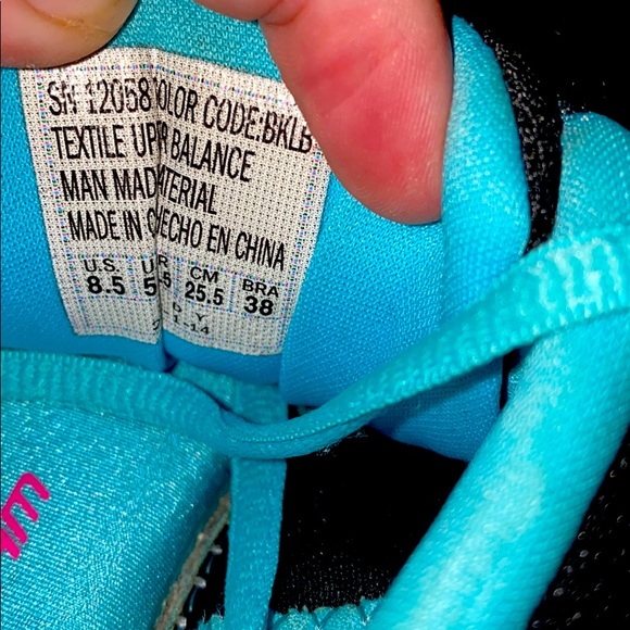 Skechers Flexsole black and teal - Picture 3 of 4